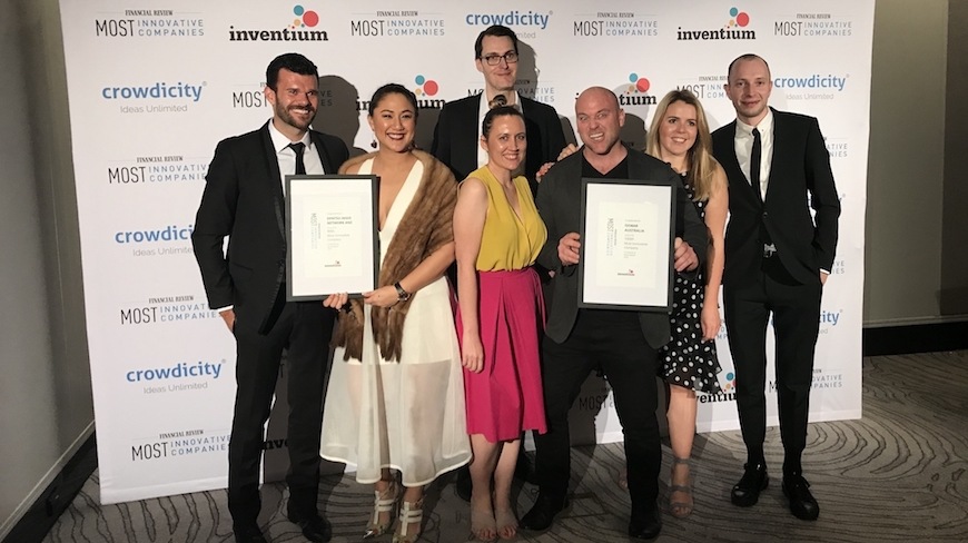 Isobar recognised as one of Australia’s most innovative companies at prestigious awards ceremony