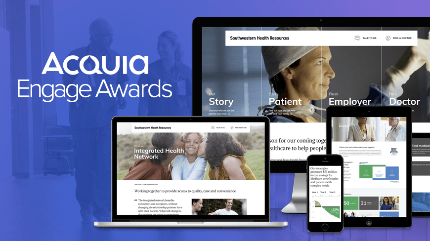 Isobar Wins 2018 Acquia Engage Award for Southwestern Health Resources Work