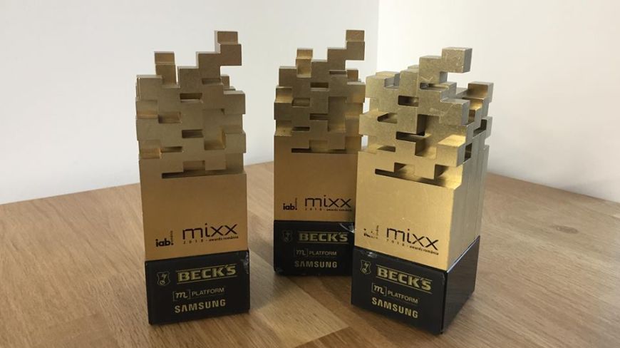 Best Digital MIXX, Best Interactive Experience and Most Experimental and Innovative Campaign for Isobar Romania at IAB MIXX Awards 2018