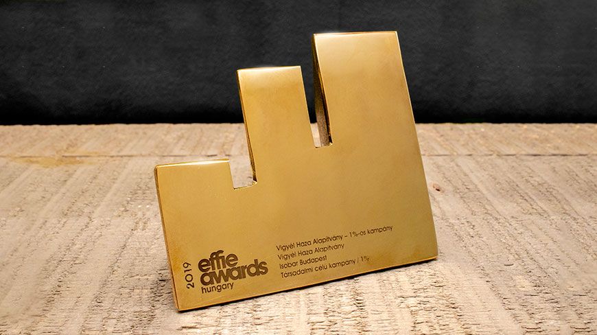 Isobar wins Golden Effie award with its “Take Me Home” (Vigyél Haza) Foundation 1% Campaign