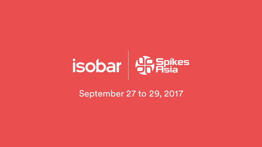 Isobar to discuss Experiential Tech, Disruptive Innovation and Diversity at Spikes Asia