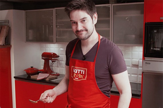 Henri Alénista Mutti-kastikkeen lähettiläs Suomessa