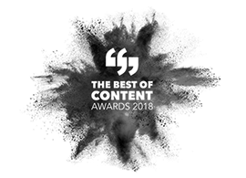 Winner, 2018 Best of Content Awards