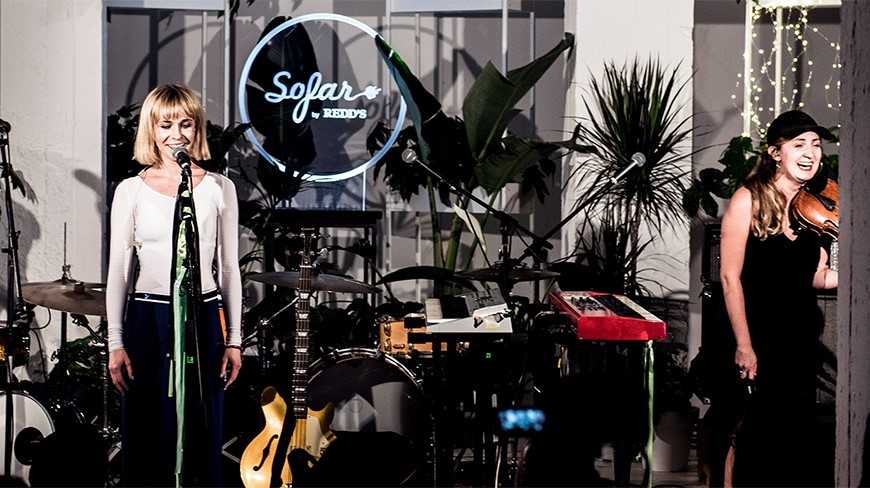 The Sofar by Redd`s concert — a feast for the ears, soul and palate