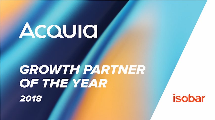 Isobar designated Acquia Growth Partner of the Year for EMEA