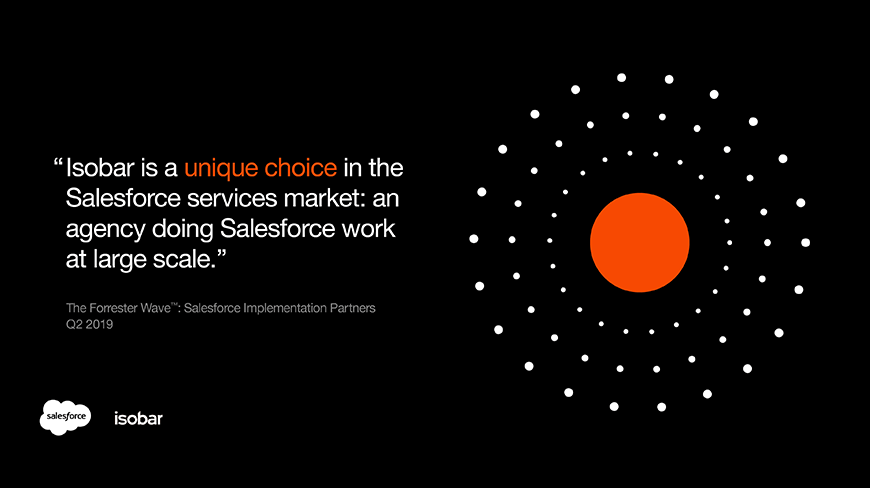 Forrester Recognizes Isobar among Top Salesforce Implementation Partners