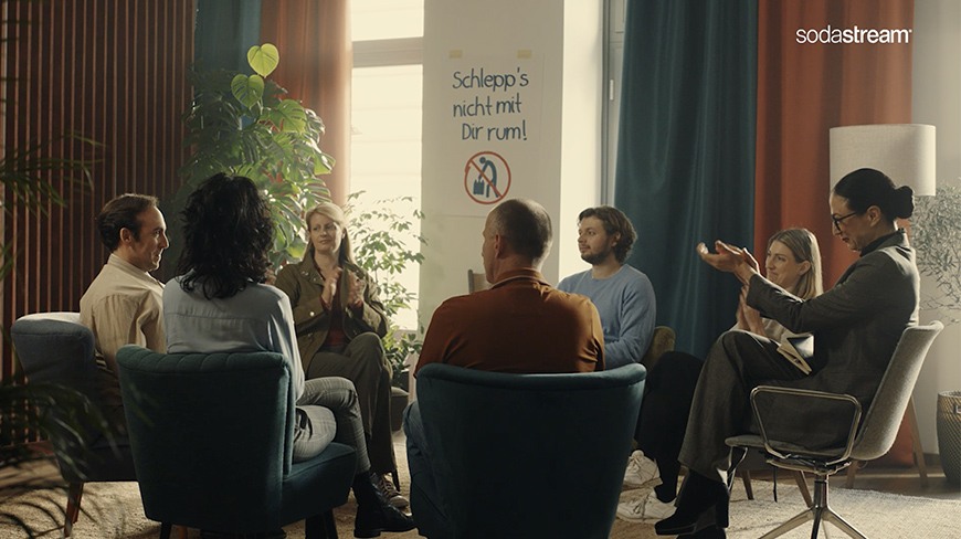 Sodastream startet mit einer Kampagne von isobar ins neue Jahr